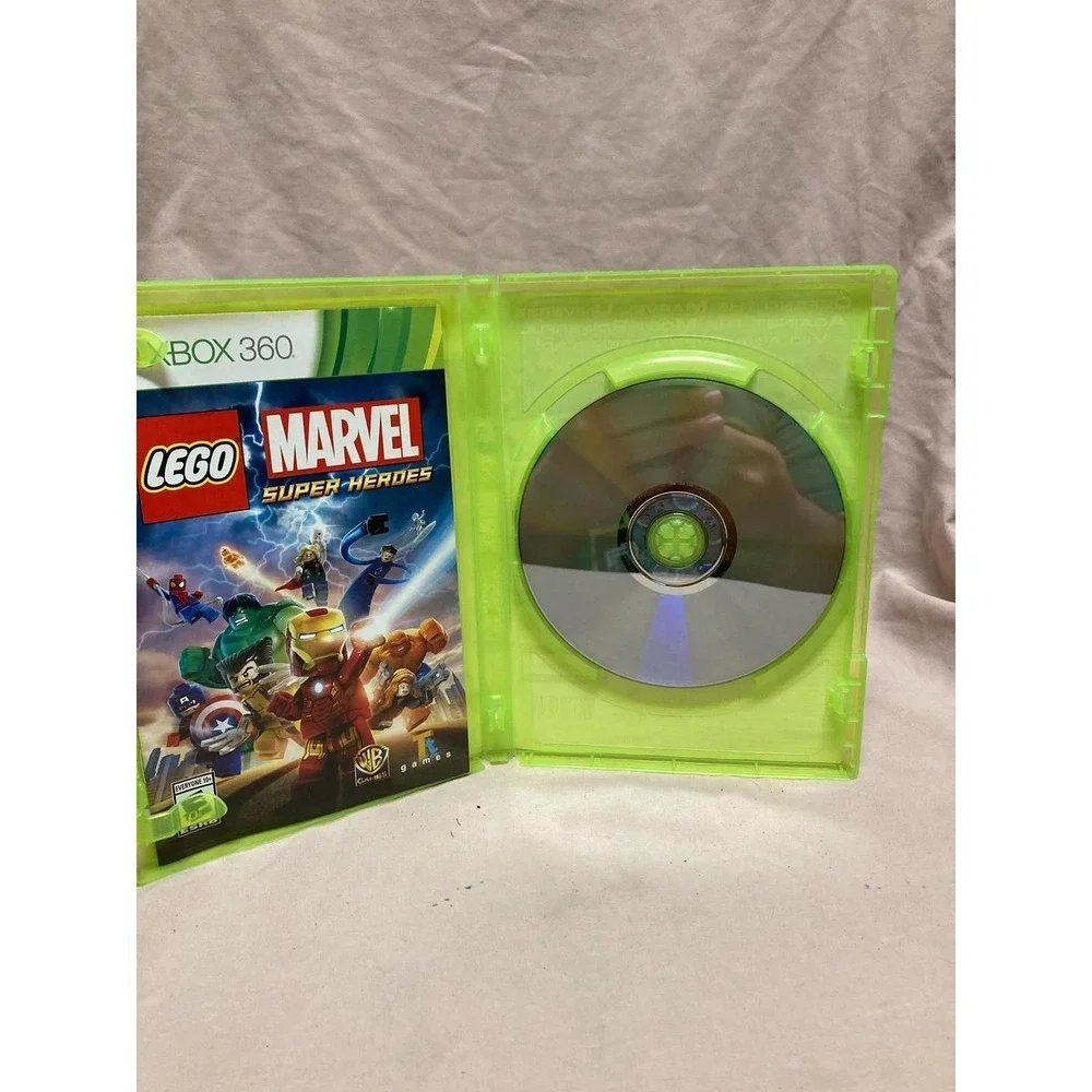 LEGO Marvel Super Heroes (Microsoft Xbox 360, 2013) CIB